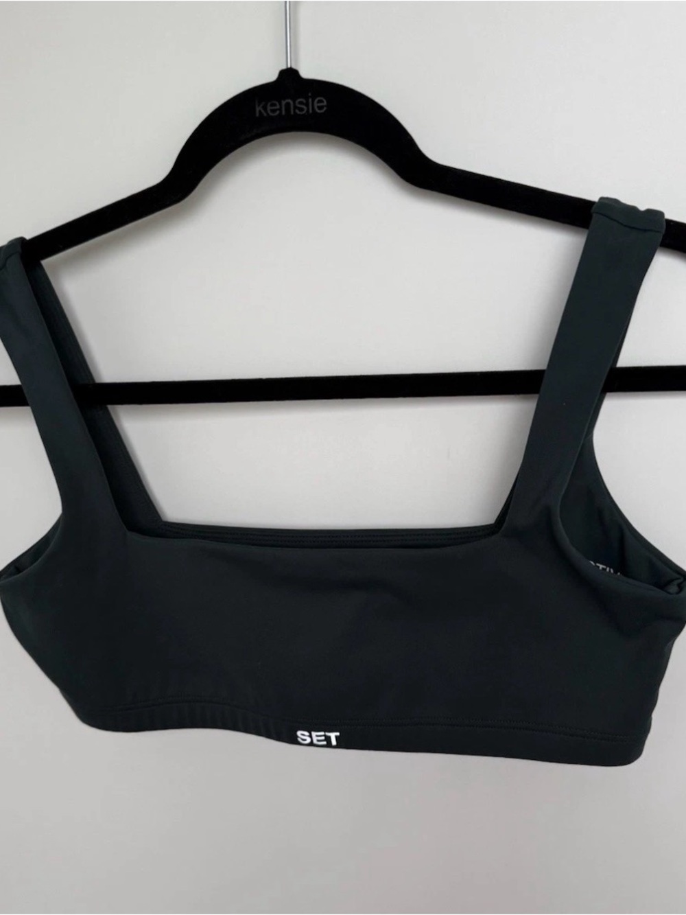 Women’s Set Active Sportbody Sports Bra Dark Green Medium Athletic, Cute
